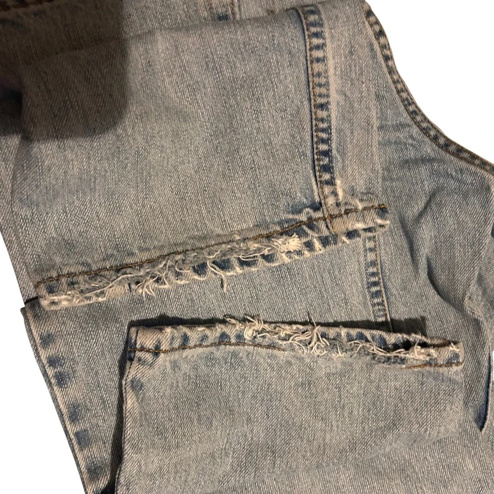 Y2K‎ Levis 505 Regular Fit Jeans Mens 33x30 Light Wash Blue Straight Leg Denim